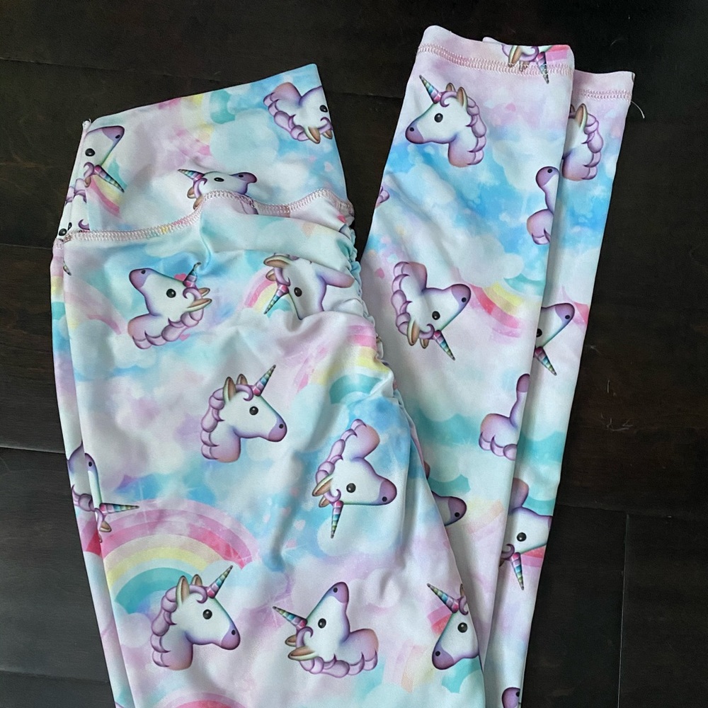 ABS2B unicorn butt scrunch leggings